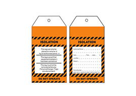 Lockout Tag Tear Proof Double Sided PSP104TP - PS-LOTO